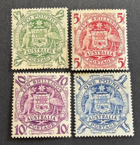 1949 AU Coat of Arms - George VI High value