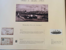 1865 Tasmania - a pictorial link to postage history