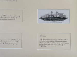 1865 Tasmania - a pictorial link to postage history