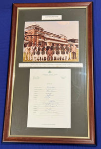 1980 Australian Cricket Team Celebration