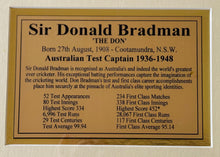 Donald Bradman collectors memorabilia