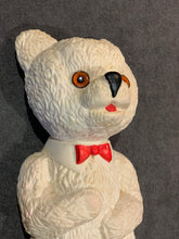 1950's Vintage Rubber Squeak Teddy Bear