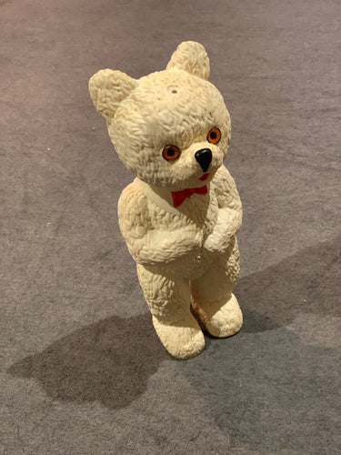 1950's Vintage Rubber Squeak Teddy Bear